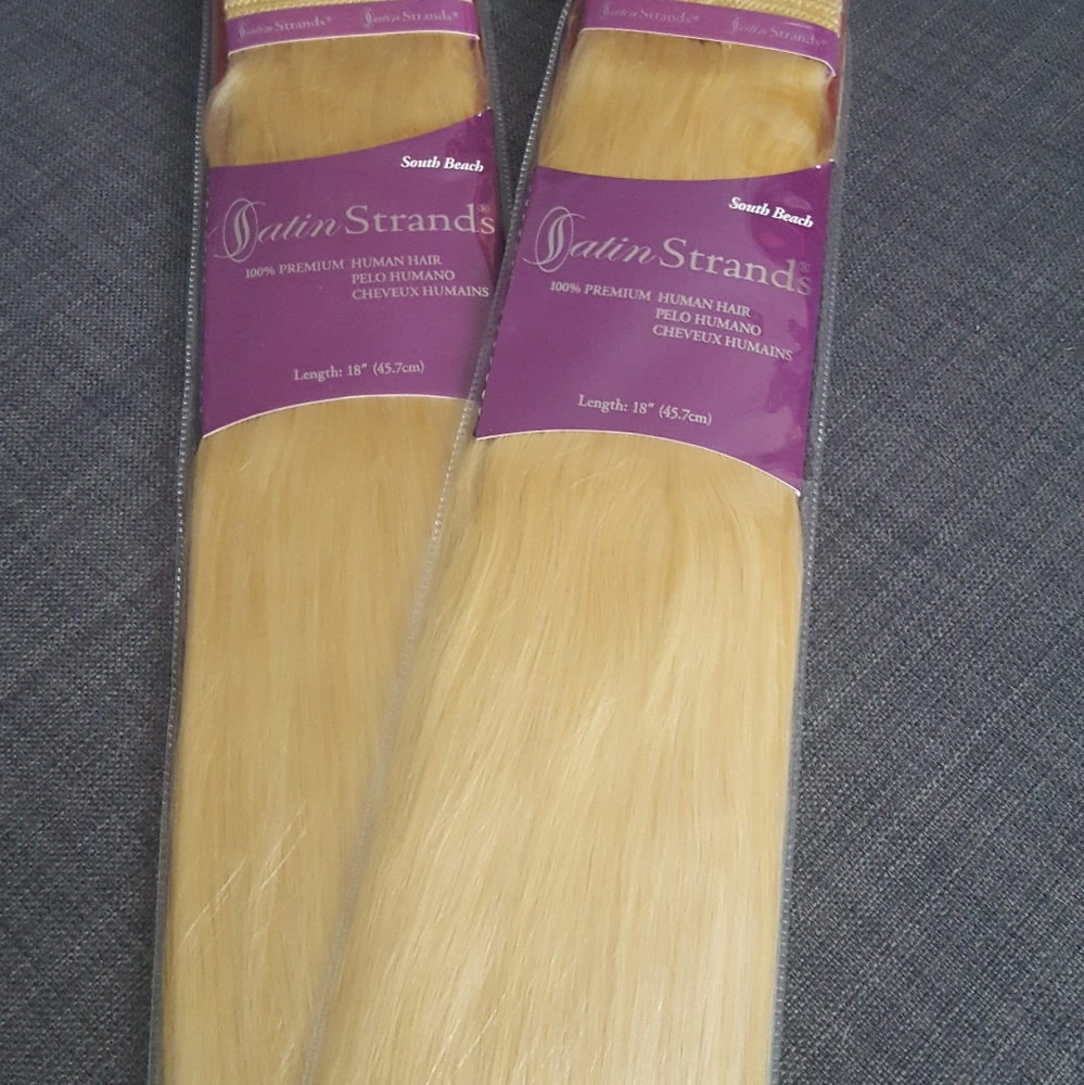 Blonde Extentions